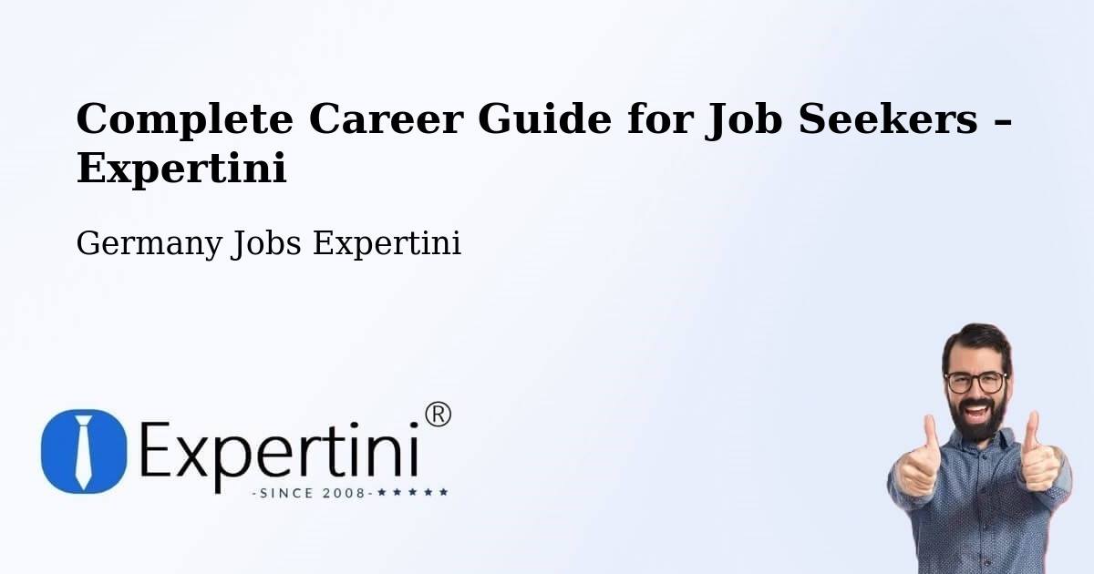 Career Guide for Job Seekers – Hemau - Hemau, Germany Jobs Expertini