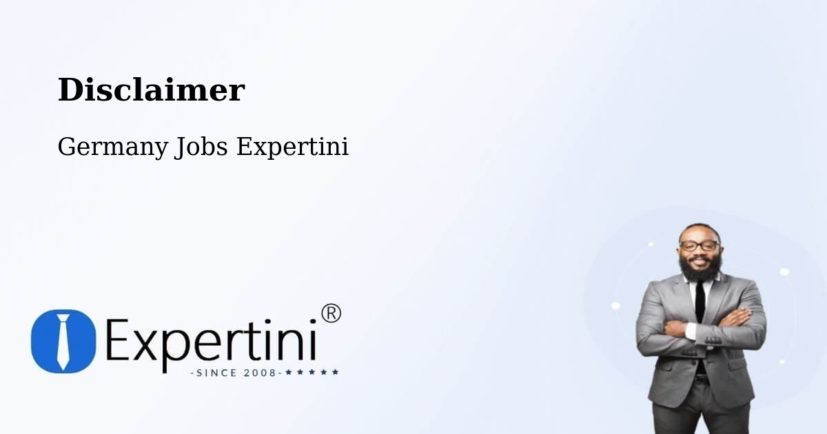 Disclaimer – Hemau - Germany Jobs Expertini