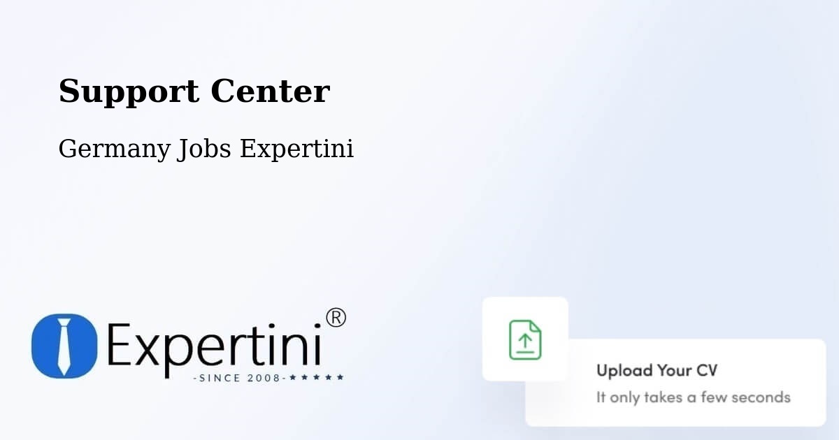 Support Services – Hemau - Germany Jobs Expertini